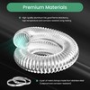 Flexible 4-Inch Aluminum Ducting, Dryer Vent Hose, Heavy-Duty Three-Layer Protection,