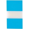 Filing Index Tabs Q-CONNECT PP 25,4x43,7mm 50 Sheets Blue/Paper and