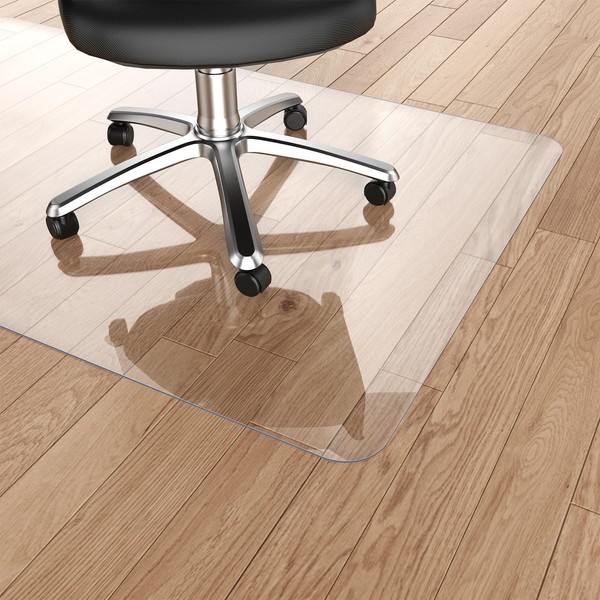 Warmstar Clear Office Chair Mat for Hardwood Floors, 48"x60" Heavy