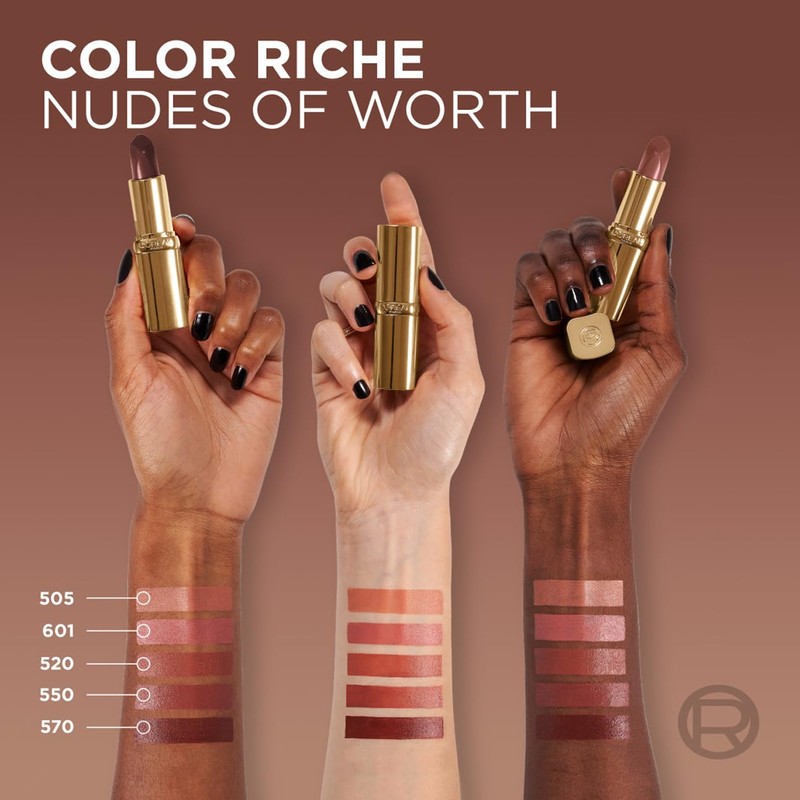 L'Oréal Paris Lipstick for a Silky Finish and 12 Hours