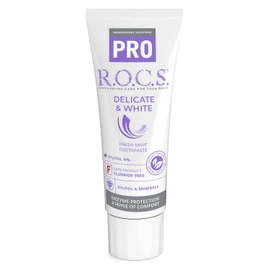 Rocks PRO Teething Delicate Whitening Fresh Mint Flavors, 3.3 oz (94 g)