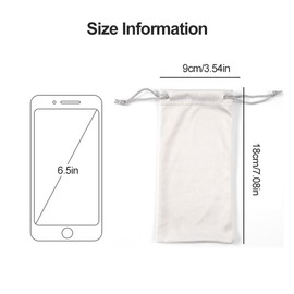 Sunglasses Storage Bag, Microfibre Glasses Bag, Pack of 10 Sunglasses Bags with Drawstring, Glasses Case Soft, Sunglasses Bag for Glasses Jewellery Storage, Women Men, 5 Colours, multicoloured