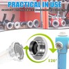 YUJUVI C Coupling 2 Inch with Internal Thread Coupling C