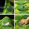 Whoohoohome Green Moss Bath Mat - Non Slip 18 x