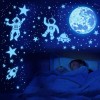 Pegatinas Luminosas De Luna Y Estrellas Vinilos Decorativos