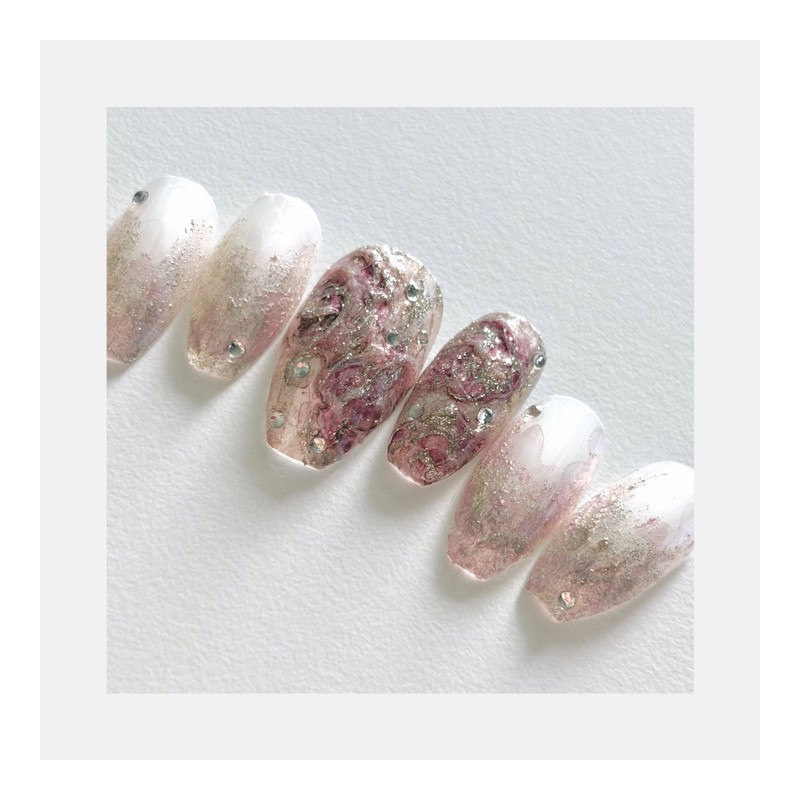 [Fragment] Handmade nail tips - Coffin / [파편 Fragment] 수제네일팁