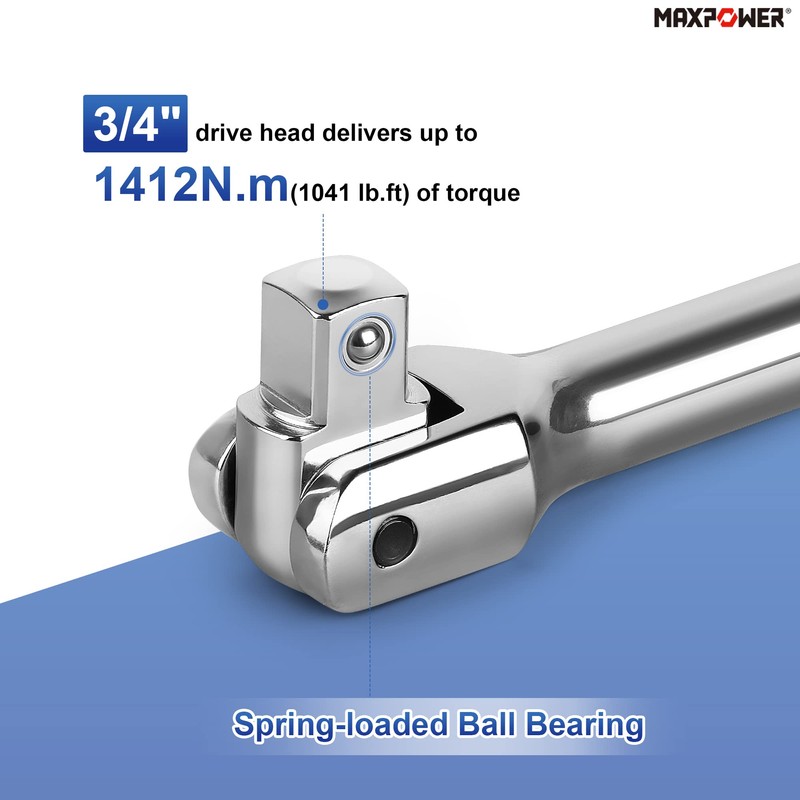 MAXPOWER 40 inch x 3/4" Drive Breaker Bar