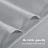 Aisbo Housewife Pillowcases 2 Pack - Light Grey Standard Pillow
