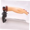 IWOWHERO Nail Art Hand Model Stand with Bracket Fake Nails
