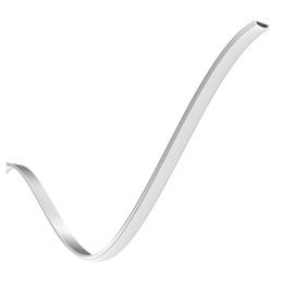 Flexible 2-Metre Aluminium Profile Flex (FX), 2-Metre Anodised Aluminium Profile Strip for LED Strips, Set Includes Cover Rail with End Caps and Brackets