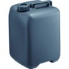 Mizuho Kasei Kogyo 0186GY Flat Can, Square Shape, 3.2 gal (10 L), Gray