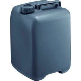 Mizuho Kasei Kogyo 0186GY Flat Can, Square Shape, 3.2 gal (10 L), Gray