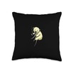 Cute Polar Bear Cloth Biting Sucking Polar Bear Throw Pillow