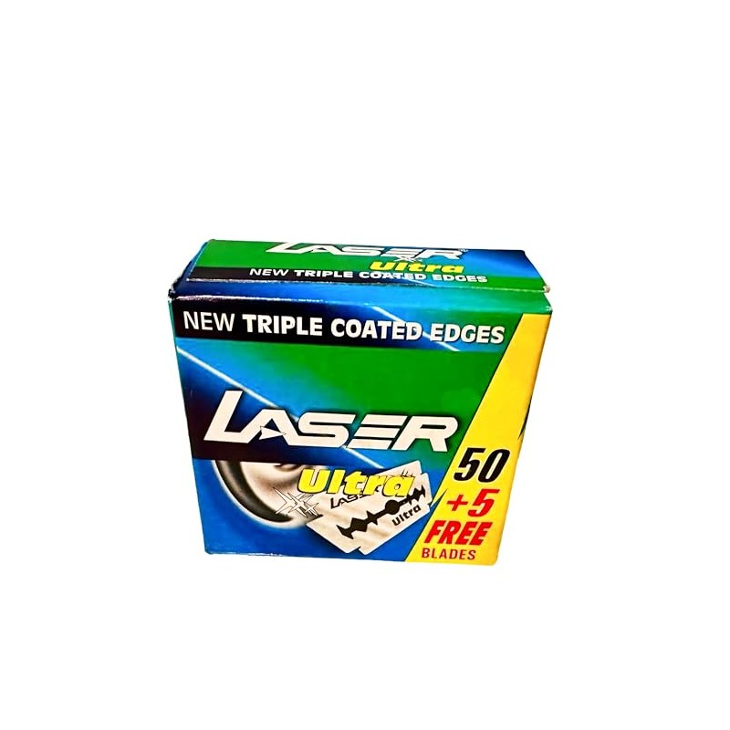 Laser Ultra Razor Blades Pack of 50