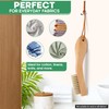 Atzi Hats Laundry Brush Stain Remover Scrubber with Soft White