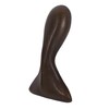 FOMIYES Handheld Wooden Gua Board Unique Fish Tail Shape Sandalwood