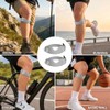 2 Pack Patella Tendon Knee Strap 3D Cushion V Shaped