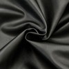 MUKA 4pcs Waterproof PU Leather Dining Chair Seat Covers Removable