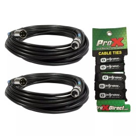 Clutch Universal 25FT 3-Pin DMX Lighting Cable (2 pack)