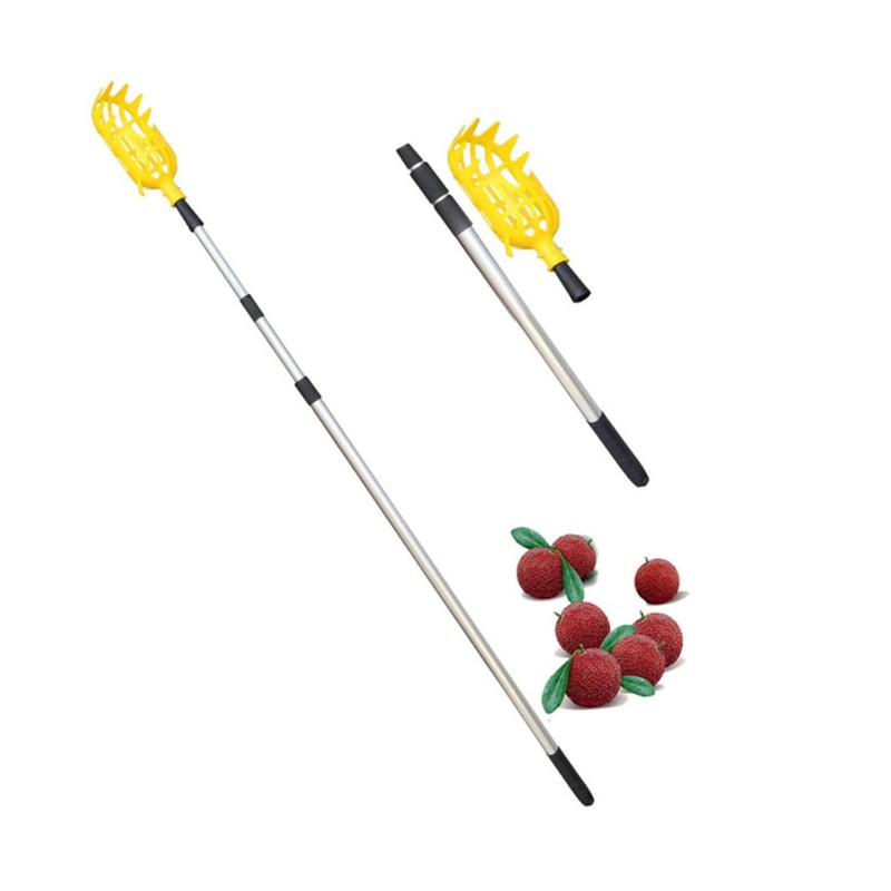 Parliky Set of 2 Cherry Pickers, Adjustable Berry Picker, Mango
