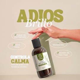 Loción Astringente MatiMati Agua de Hamamelis, Aloe Vera, Manzanilla, Tea Tree, Limpia, Tonifica, Hidrata 225 ml