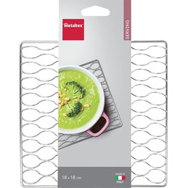 Spiraltopfuntersetz.METALTEX Spiral-Topfuntersetzer 18 x 18 cm 2.02900