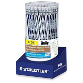 Pencil,No. 2, Presharpened, Latex-free Eraser, Hexagonal, 72 pcs