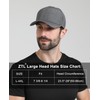 Oversize XXL Baseball Cap for Big Heads, Extra Large Performance