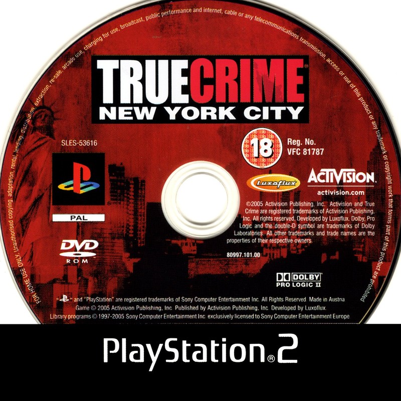 True Crime: New York City (PS2)
