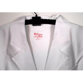ALLHEART WHITE button-down Lab Coat ALLHEART STRETCH LUXE 3XL