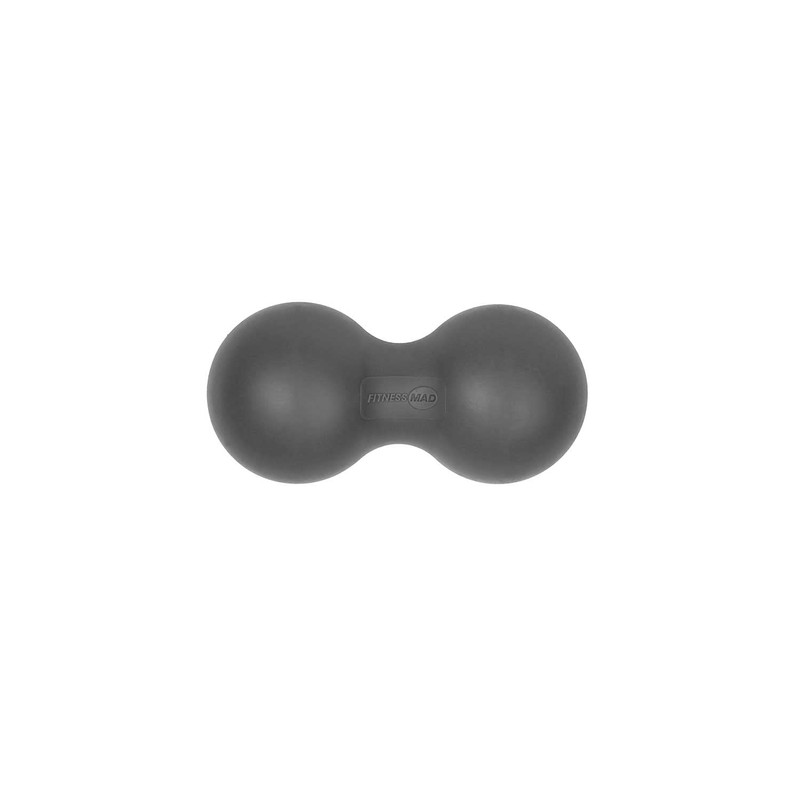Fitness Mad Peanut Massage Ball, Double Lacrosse Ball for Myofascial