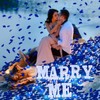 Hortsun Marry Me Light up Letters Proposal Decorations Will You