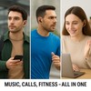 Scanmarker Bluetooth Wireless Earbuds with Microphone, 8 Hours Playtime, 32