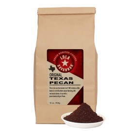 Lola Savannah Texas Pecan Ground Caffeinated Coffee, 1lb
