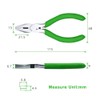 SPEEDWOX Mini Lineman's Pliers with Wire Cutter 4-1/2 Inches Multi