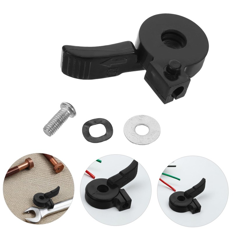 CHILDWEET Motorcycle Choke Lever Assembly Weather Resistant Throttle Control for