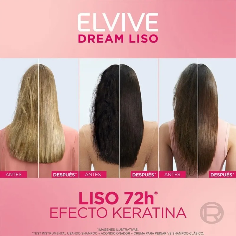 Loreal Capilar Aceite L'oréal Dream Liso Antifrizz El