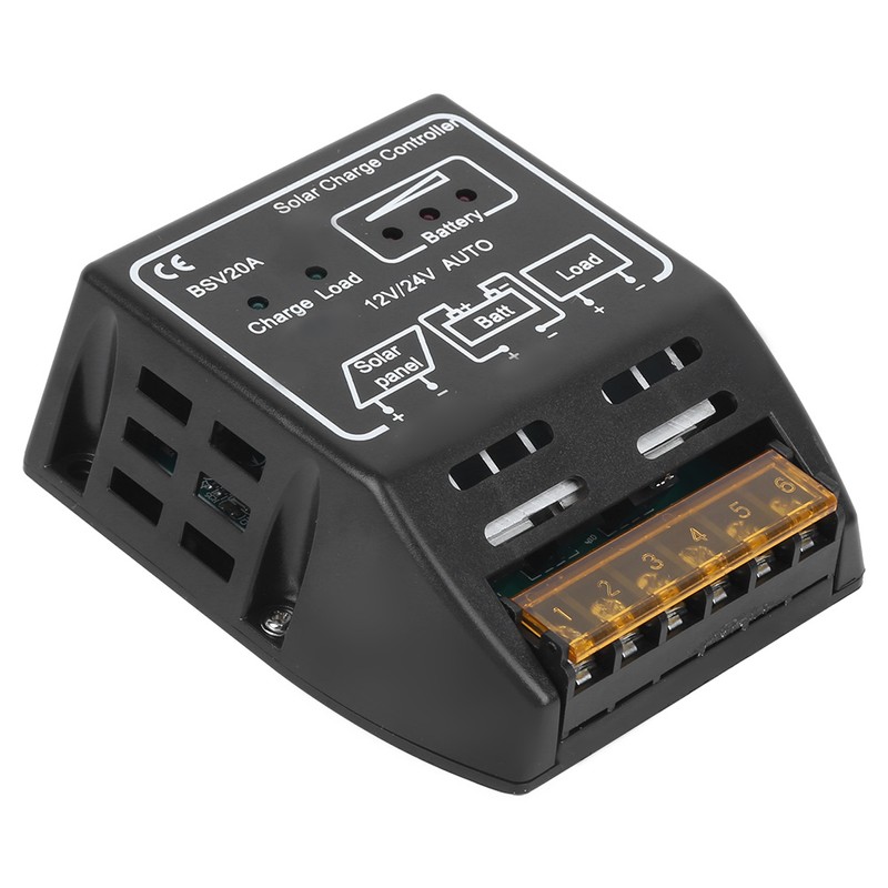 20A DC12V Solar Charge Controller Cells Panel Battery Charging Regulators