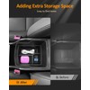 CDEFG Double Layer Armrest Storage Box for Hyundai Kona 2024