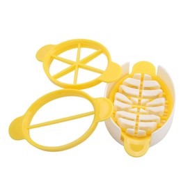 Hztyyier Cortador de Huevos 3 en 1 Multifunción cortador de huevo duro fácil de usar y limpiar para cocina y preparación de alimentos