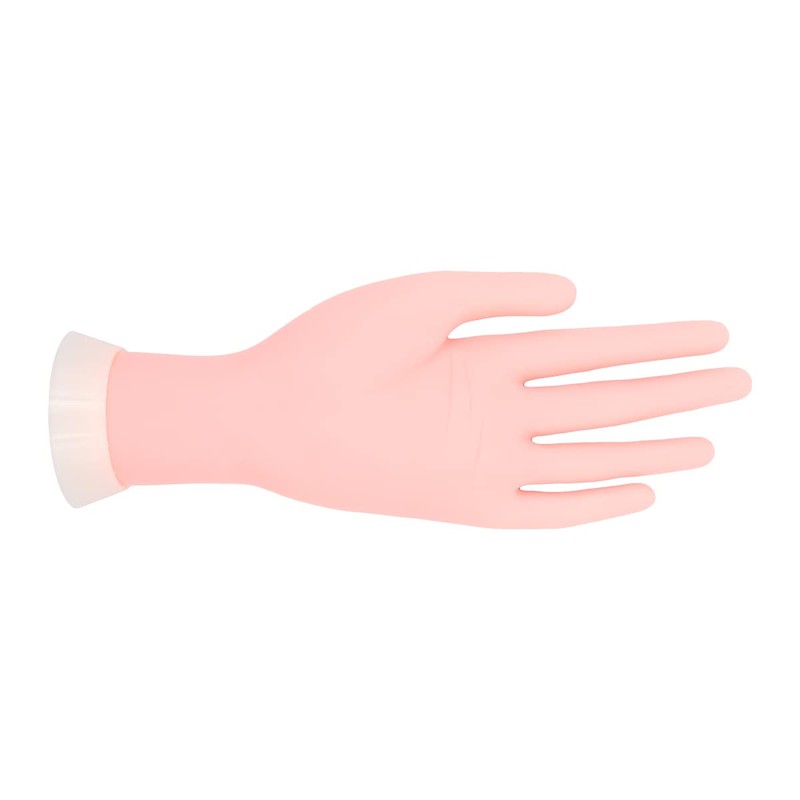 Tiardey Manicure Practical Flexible Bendable Mannequin Rubber Hand for Fake