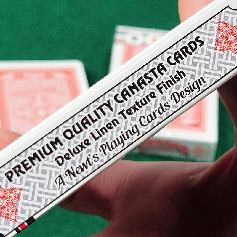 Canasta Clásico Playing Card Double Deck Set - Deluxe Edition