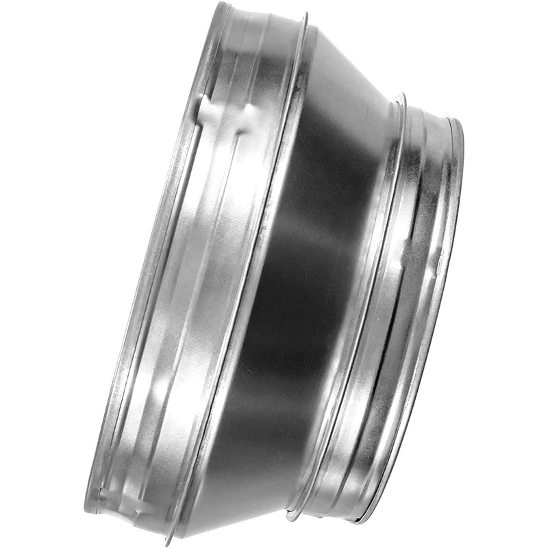 12" to 10" Duct Reducer with Rubber Gasket Round Reducer