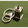 Dr Who Police Box 'TARDIS' Keychain Fob