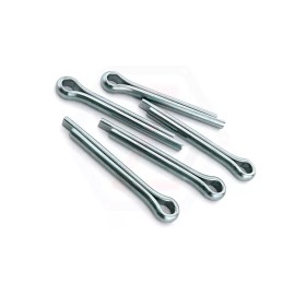 Unbranded 3/32 - 1" Cotter Pins Steel, Zinc Coated, Extended Prong  ( 500 Pcs.)