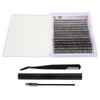 KESYOO 1 Set Thick False Eyelashes Individual Eyelashes Without Glue