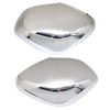 FZJDSD Rearview Mirror Guard Covers ABS Chrome Compatible with Infiniti