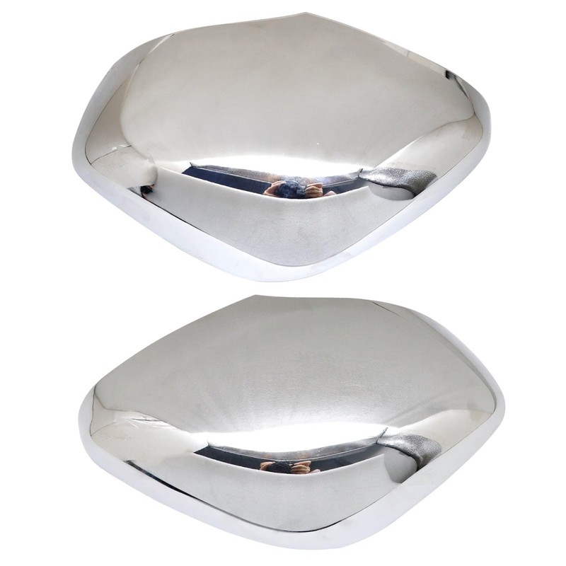 FZJDSD Rearview Mirror Guard Covers ABS Chrome Compatible with Infiniti
