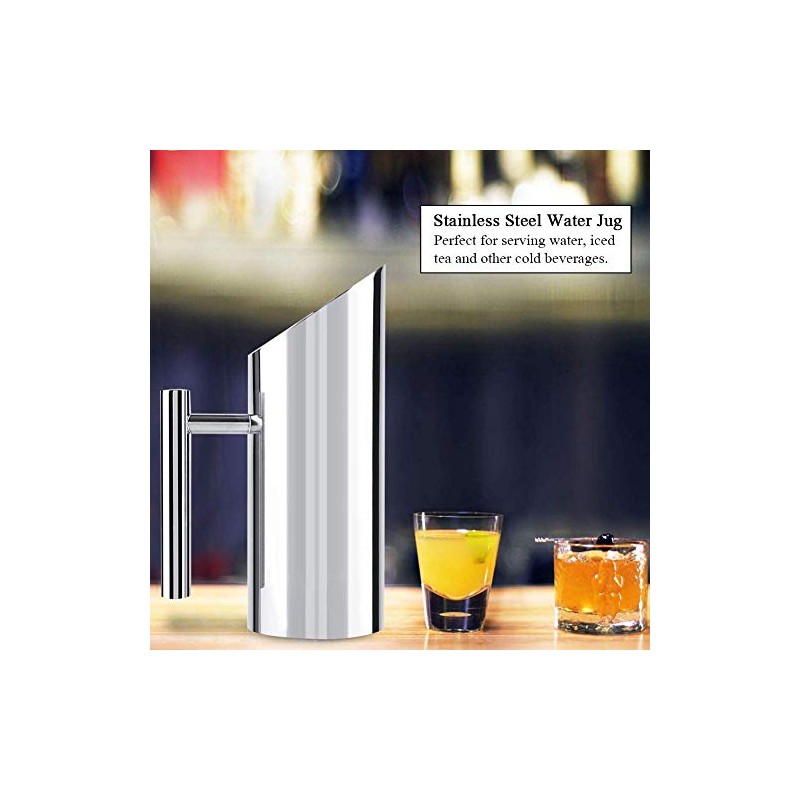 FTVOGUE Jarra de Agua de Acero Inoxidable con Protector de