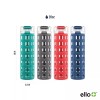 Ello Syndicate Glass Water Bottle with One-Touch Flip Lid Mint